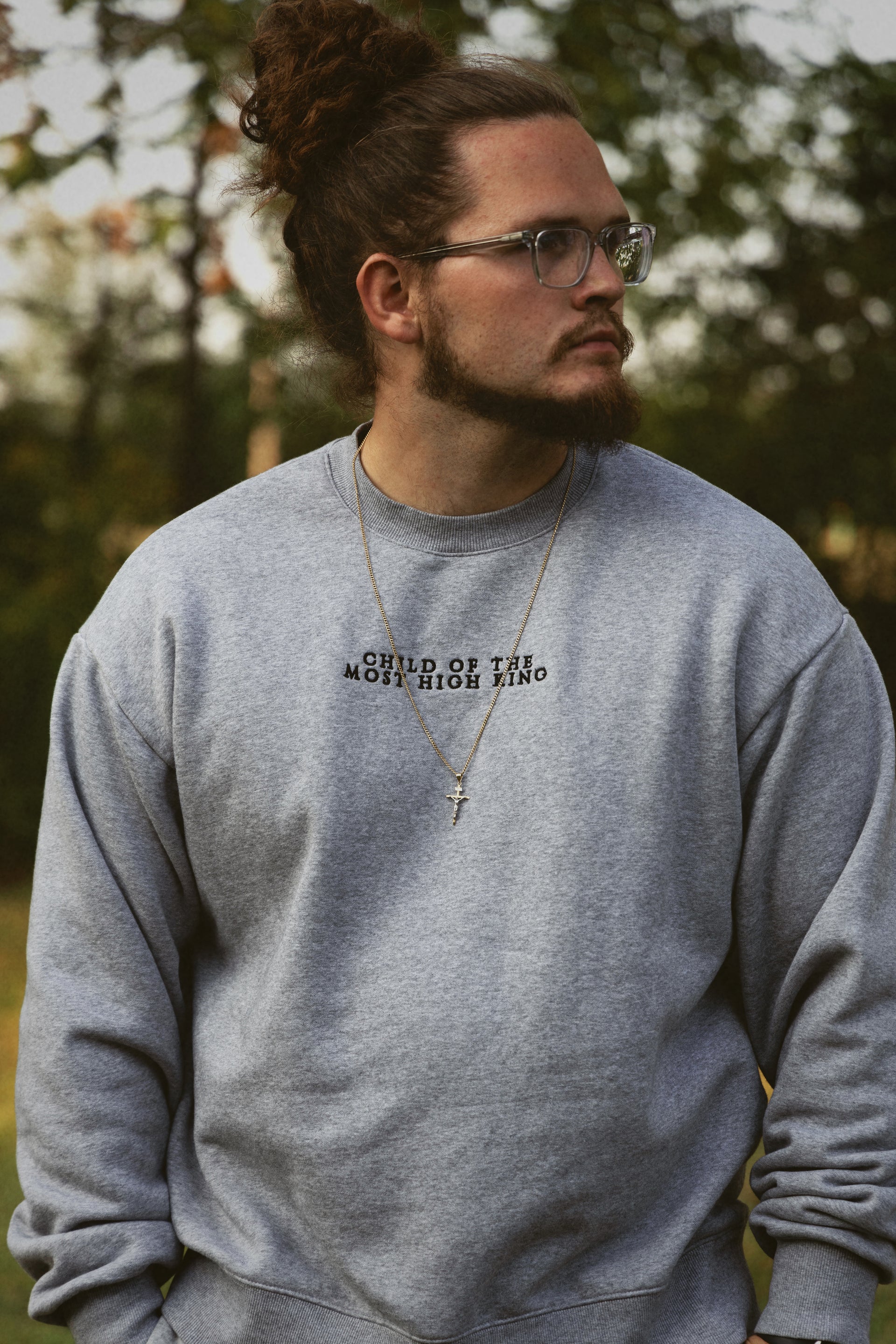 CHILD OF THE MOST HIGH KING SWEATSHIRT front